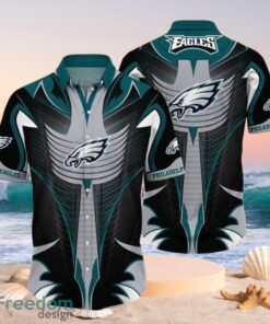 NFL Philadelphia Eagles Logo Gift For Fans Hawaiian Shirt Full Over Print