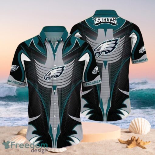 NFL Philadelphia Eagles Logo Gift For Fans Hawaiian Shirt Full Over Print Product Photo 1