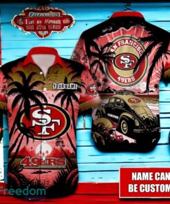 NFL San Francisco 49ers Logo Fans Love Aloha Hawaiian Shirt Full Over Print