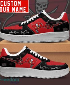 NFL Tampa Bay Buccaneers Personalized Name AF1 Air Force Sneakers For Men Women