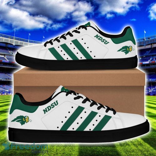 North Dakota State Bison Football Low Top Skate Shoes Stan Smith Shoes Product Photo 3