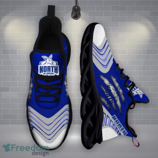 North Melbourne Football Club Sneakers Wolf Scratch Designs Max Soul Shoes Running Shoes Product Photo 2