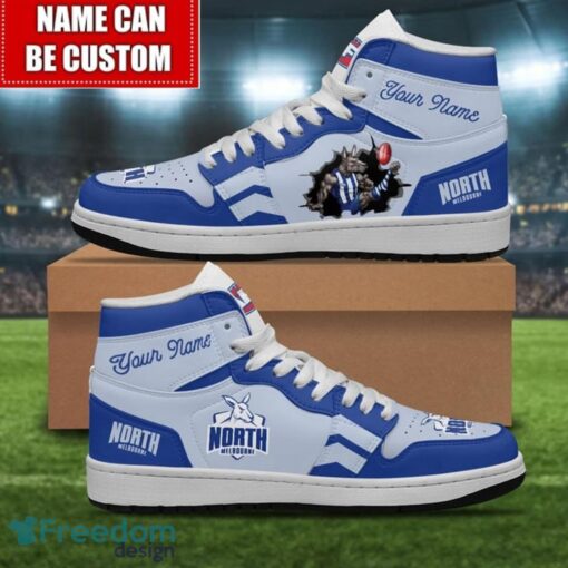 North Melbourne Sneakers Custom Name Limited Air Jordan Hightop Shoes Men Women Gift Product Photo 1