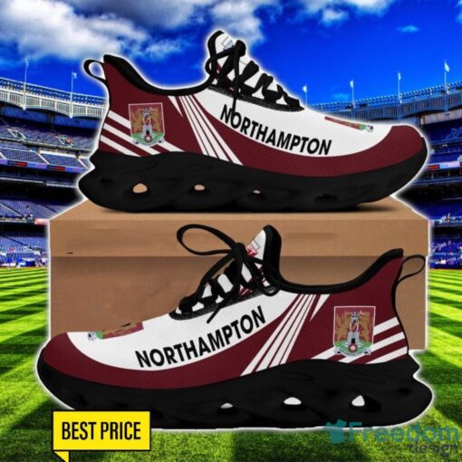 Northampton Town F.C Max Soul Sneakers Striped Men Women Limited Running Shoes Product Photo 2