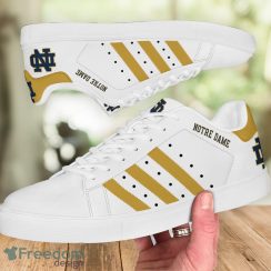 Notre Dame Fighting Irish Football Low Top Skate Shoes Stan Smith Shoes Product Photo 2