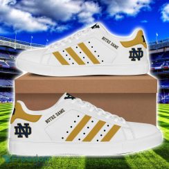 Notre Dame Fighting Irish Football Low Top Skate Shoes Stan Smith Shoes Product Photo 1