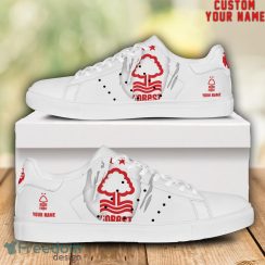 Nottingham Forest EPL Custom Name Unique Gift Low Top Skate Shoes For Man And Woman