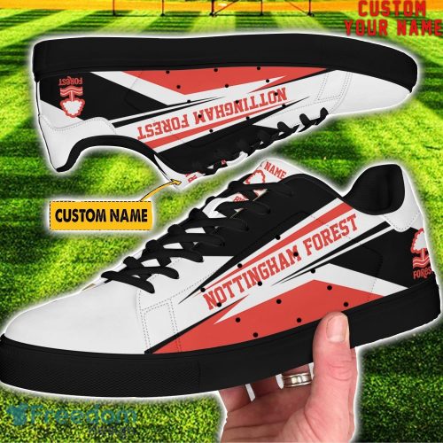 Nottingham Forest New Custom Name Unique Gift Skate Shoes For Football Fan Product Photo 4