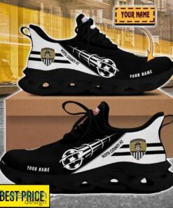 Notts County FC Custom Name Sneakers Limited Max Soul Shoes For Men Women Product Photo 2