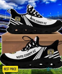 Notts County FC Max Soul Sneakers Striped Men Women Limited Running Shoes Product Photo 2