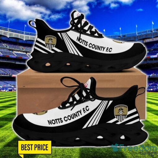 Notts County FC Max Soul Sneakers Striped Men Women Limited Running Shoes Product Photo 2