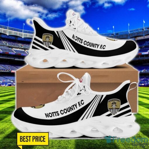 Notts County FC Max Soul Sneakers Striped Men Women Limited Running Shoes Product Photo 1