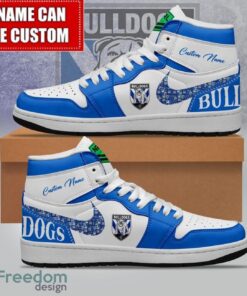 NRL Canterbury-Bankstown Bulldogs Custom Name Limited Air Jordan Hightop Shoes Men Women Gift