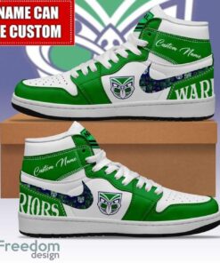 NRL New Zealand Warriors Custom Name Limited Air Jordan Hightop Shoes Men Women Gift