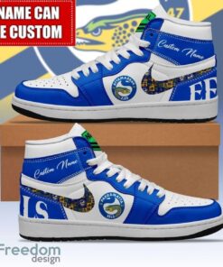 NRL Parramatta Eels Custom Name Limited Air Jordan Hightop Shoes Men Women Gift