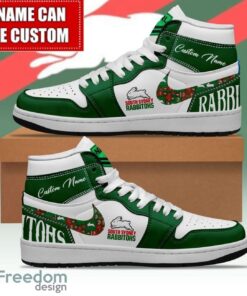 NRL South Sydney Rabbitohs Custom Name Limited Air Jordan Hightop Shoes Men Women Gift