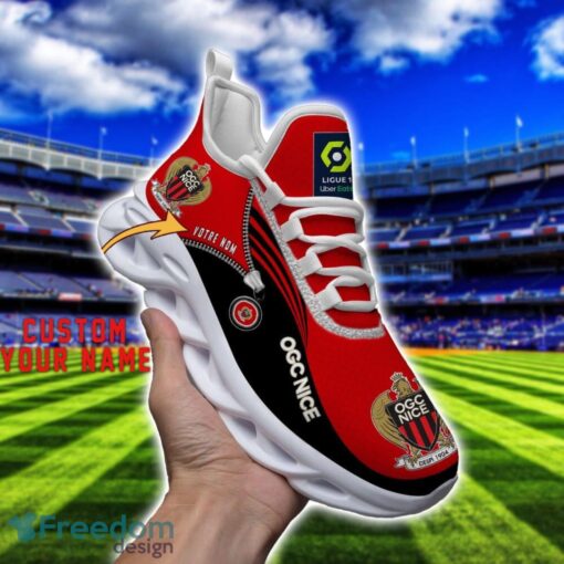 OGC Nice Max Soul Shoes Personalized Name Sneakers For Fans Product Photo 3