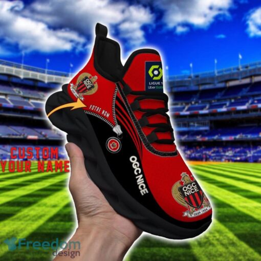 OGC Nice Max Soul Shoes Personalized Name Sneakers For Fans Product Photo 4