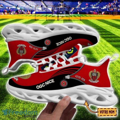 OGC Nice Max Soul Shoes Personalized Name Sneakers For Fans Product Photo 1