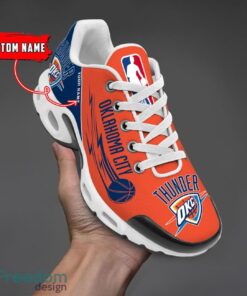 Oklahoma City Thunder NBA Air Cushion Sports Shoes Custom Name TN Sneakers For Fans