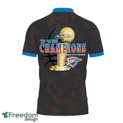 Oklahoma City Thunder Style NBA Champs 2024 Polo Shirt Limited For Sport Season Gift Product Photo 3