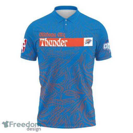 Oklahoma City Thunder Style NBA Champs Special Designs 3D Polo Shirt Product Photo 2