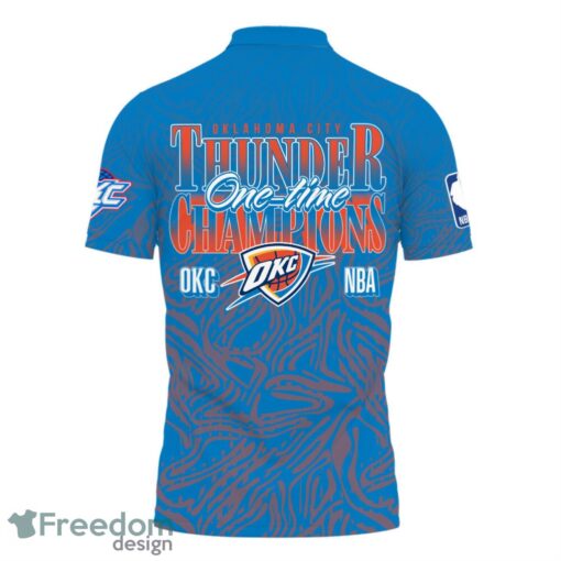 Oklahoma City Thunder Style NBA Champs Special Designs 3D Polo Shirt Product Photo 3