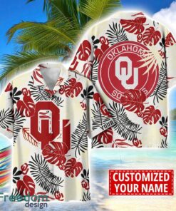 Oklahoma Sooners Aloha Hawaiian Shirt Custom Name Summer Gift Holiday Team Shirt