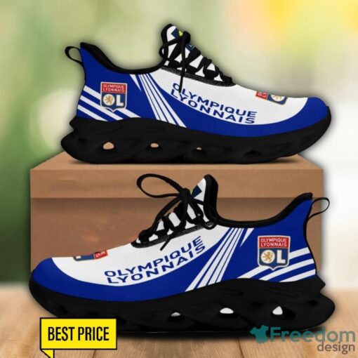 Olympique Lyonnais Max Soul Sneakers Striped Men Women Limited Running Shoes Product Photo 2