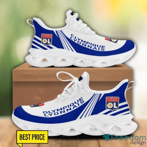 Olympique Lyonnais Max Soul Sneakers Striped Men Women Limited Running Shoes Product Photo 1