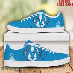 Olympique Marseille L1 Custom Name Unique Gift Low Top Skate Shoes Gifts For Fans Product Photo 1