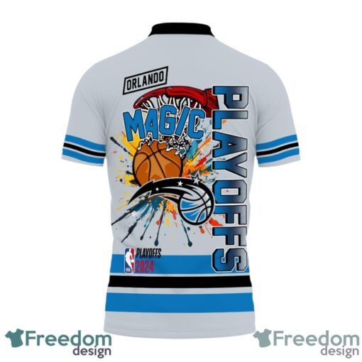 Orlando Magic Style NBA Basketball Team Black 3D Polo Shirt Special For Fans Product Photo 3