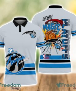 Orlando Magic Style NBA Basketball Team Black 3D Polo Shirt Special For Fans