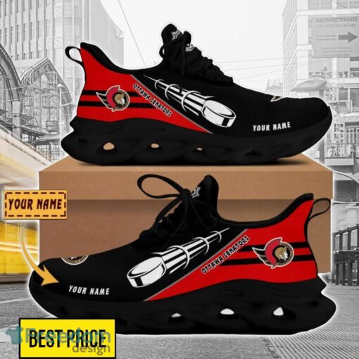 Ottawa Senators Custom Name Sneakers Limited Max Soul Shoes For Men Women Product Photo 2