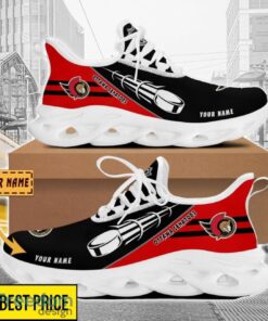 Ottawa Senators Custom Name Sneakers Limited Max Soul Shoes For Men Women