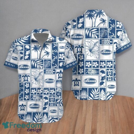 Pagani Combo Hawaiian Shirt & Short Summer Beach Aloha For Men Women Product Photo 1