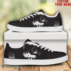 Panthers NRL Custom Name Unique Gift Low Top Skate Shoes Gifts For Fans