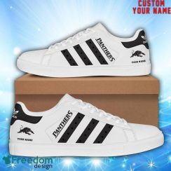 Panthers NRL Custom Name Unique Gift New Low Top Skate Shoes Gifts For Fans