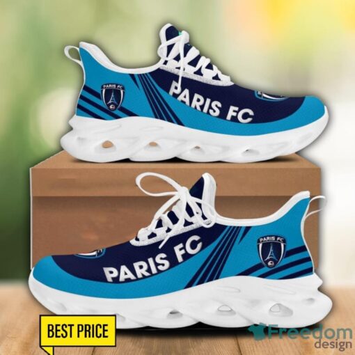 Paris FC Max Soul Sneakers Striped Men Women Limited Running Shoes Product Photo 1