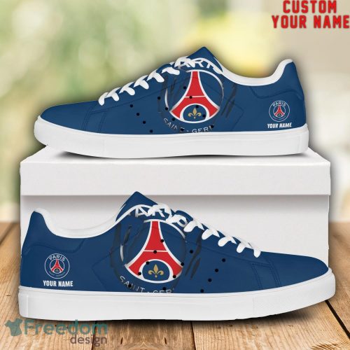 Paris Saint-Germain L1 Custom Name Unique Gift Low Top Skate Shoes Gifts For Fans Product Photo 1