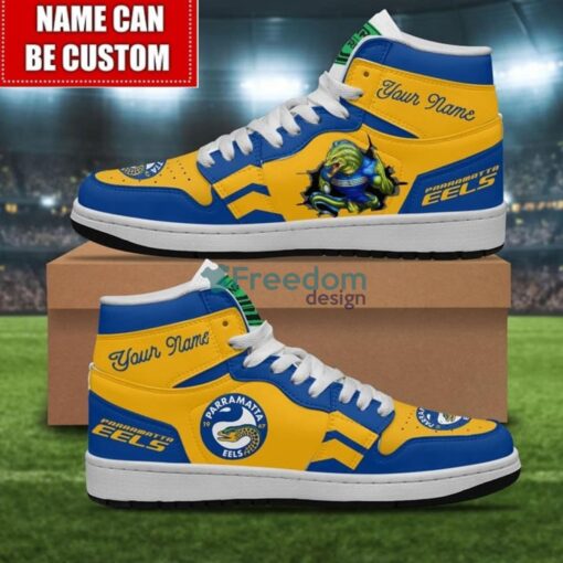 Parramatta Eels Custom Name Limited Air Jordan Hightop Shoes Men Women Gift Product Photo 1