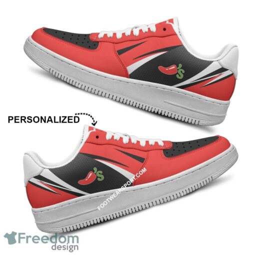 Personalized Chili's Air Force 1 Shoes New Brand AF1 For Fans Gift - Personalized Brand Chili's Air Force 1 Sneaker Style 2