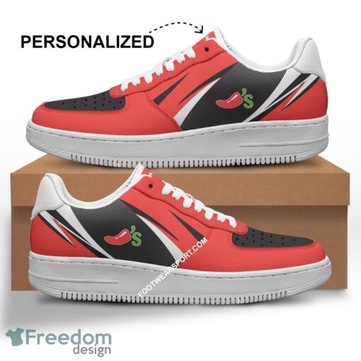 Personalized Chili's Air Force 1 Shoes New Brand AF1 For Fans Gift - Personalized Brand Chili's Air Force 1 Sneaker Style 1