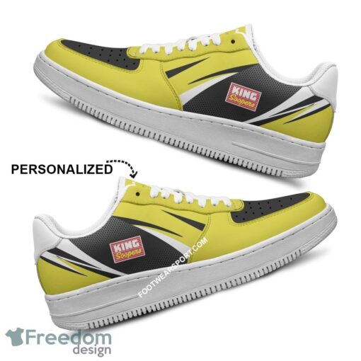 Personalized King Soopers Air Force 1 Shoes New Brand AF1 Gift Sneakers Fans - Personalized Brand King Soopers Air Force 1 Sneaker Style 2