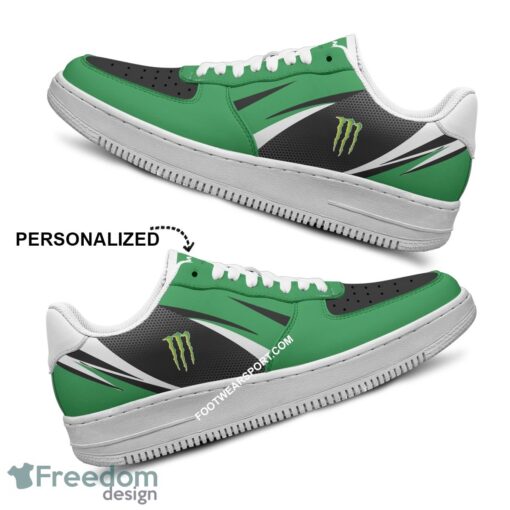 Personalized Monster Energy Air Force 1 Shoes New Brand AF1 Gift For Men Women Fans - Personalized Brand Monster Energy Air Force 1 Sneaker Style 2