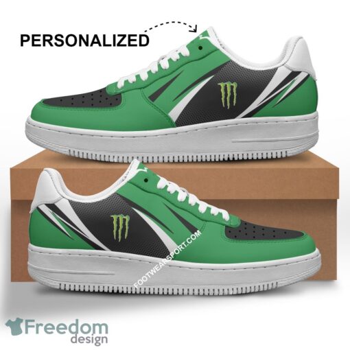 Personalized Monster Energy Air Force 1 Shoes New Brand AF1 Gift For Men Women Fans - Personalized Brand Monster Energy Air Force 1 Sneaker Style 1