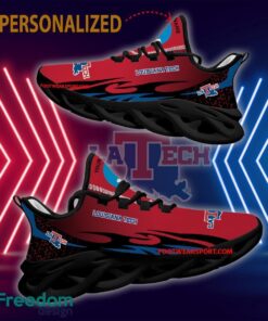 Personalized NCAA Louisiana Tech Bulldogs Max Soul Shoes New Design Trendsetting Chunky Sneaker - NCAA Louisiana Tech Bulldogs Max Soul Shoes Personalized Photo 2