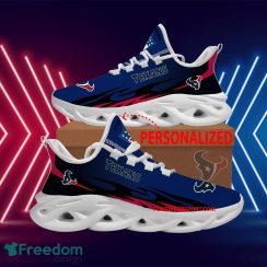 Personalized NFL Houston Texans Max Soul Shoes New Design Performance Sport Sneaker - NFL Houston Texans Max Soul Shoes Personalized Photo 1