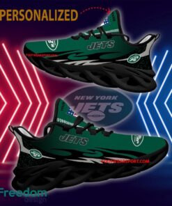 Personalized NFL New York Jets Max Soul Shoes New Design Comfort Sport Sneaker - NFL New York Jets Max Soul Shoes Personalized Photo 2