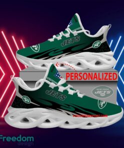 Personalized NFL New York Jets Max Soul Shoes New Design Comfort Sport Sneaker - NFL New York Jets Max Soul Shoes Personalized Photo 1